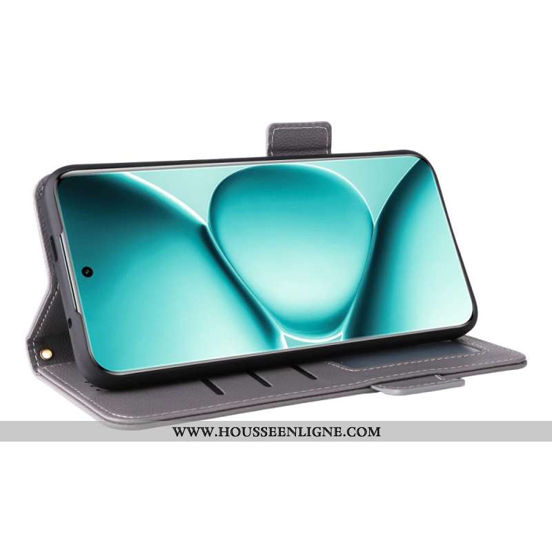 Housse Xiaomi Redmi Note 15 Pro 5G Simili Cuir à Lanière