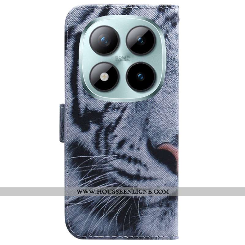 Housse Xiaomi Redmi Note 15 Pro 5G Tigre Blanc