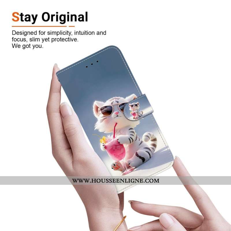 Housse Xiaomi Redmi Note 15 Pro 5G Tigre Cartoon