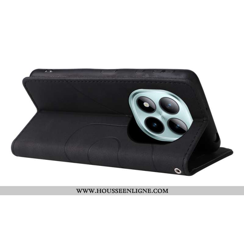 Housse Xiaomi Redmi Note 15 Pro Plus 5G / Poco M8 Pro 5G Bicolore Ondulation