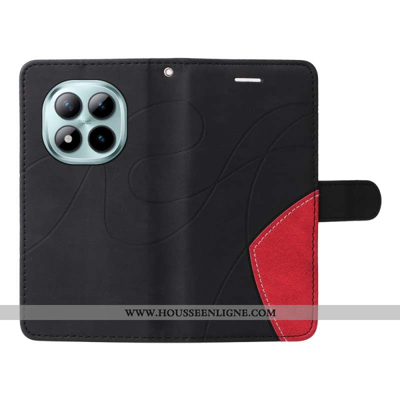 Housse Xiaomi Redmi Note 15 Pro Plus 5G / Poco M8 Pro 5G Bicolore Ondulation