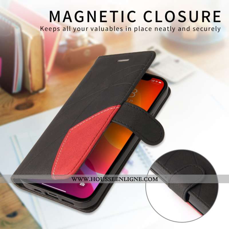 Housse Xiaomi Redmi Note 15 Pro Plus 5G / Poco M8 Pro 5G Bicolore Ondulation