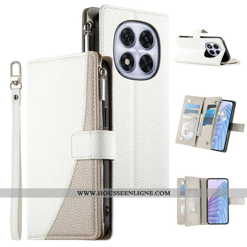 Housse Xiaomi Redmi Note 15 Pro Plus 5G / Poco M8 Pro 5G Bicolore avec Sangles