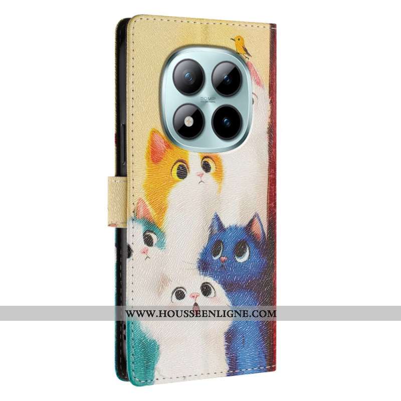 Housse Xiaomi Redmi Note 15 Pro Plus 5G / Poco M8 Pro 5G Chats Colorés