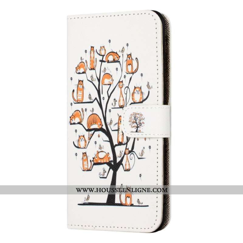Housse Xiaomi Redmi Note 15 Pro Plus 5G / Poco M8 Pro 5G Chats et Arbre