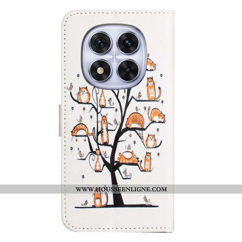 Housse Xiaomi Redmi Note 15 Pro Plus 5G / Poco M8 Pro 5G Chats et Arbre