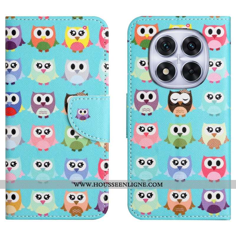 Housse Xiaomi Redmi Note 15 Pro Plus 5G / Poco M8 Pro 5G Chouettes