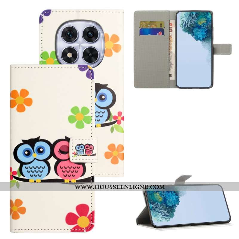 Housse Xiaomi Redmi Note 15 Pro Plus 5G / Poco M8 Pro 5G Couple de Hiboux