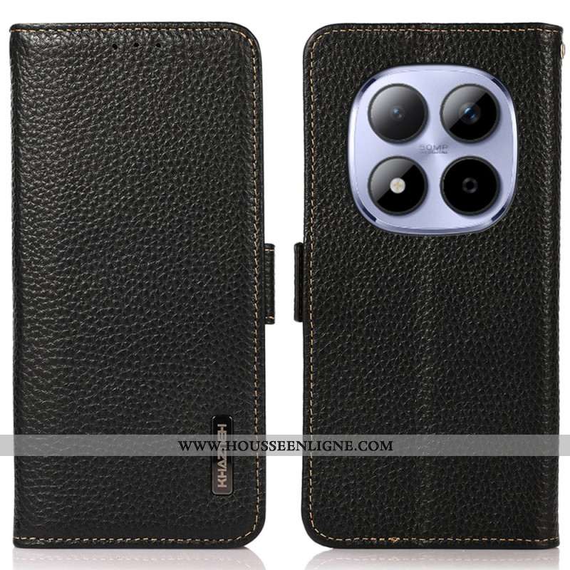 Housse Xiaomi Redmi Note 15 Pro Plus 5G / Poco M8 Pro 5G Cuir KHAZNEH