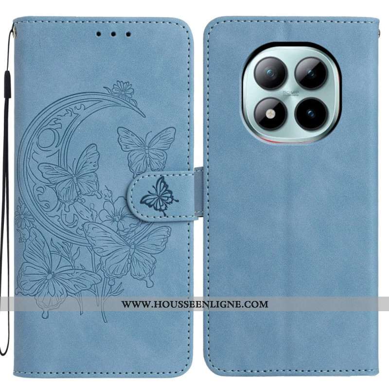 Housse Xiaomi Redmi Note 15 Pro Plus 5G / Poco M8 Pro 5G Design Papillons et Fleurs