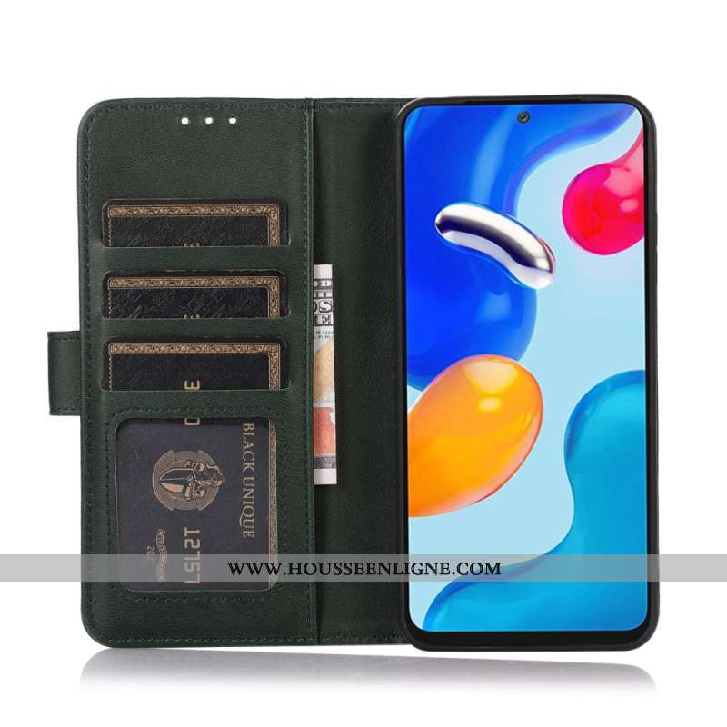 Housse Xiaomi Redmi Note 15 Pro Plus 5G / Poco M8 Pro 5G Effet Cuir