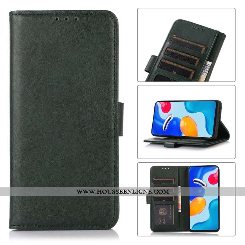 Housse Xiaomi Redmi Note 15 Pro Plus 5G / Poco M8 Pro 5G Effet Cuir