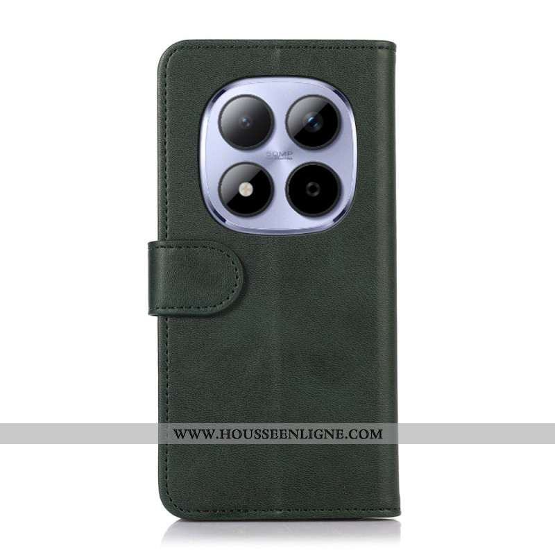 Housse Xiaomi Redmi Note 15 Pro Plus 5G / Poco M8 Pro 5G Effet Cuir