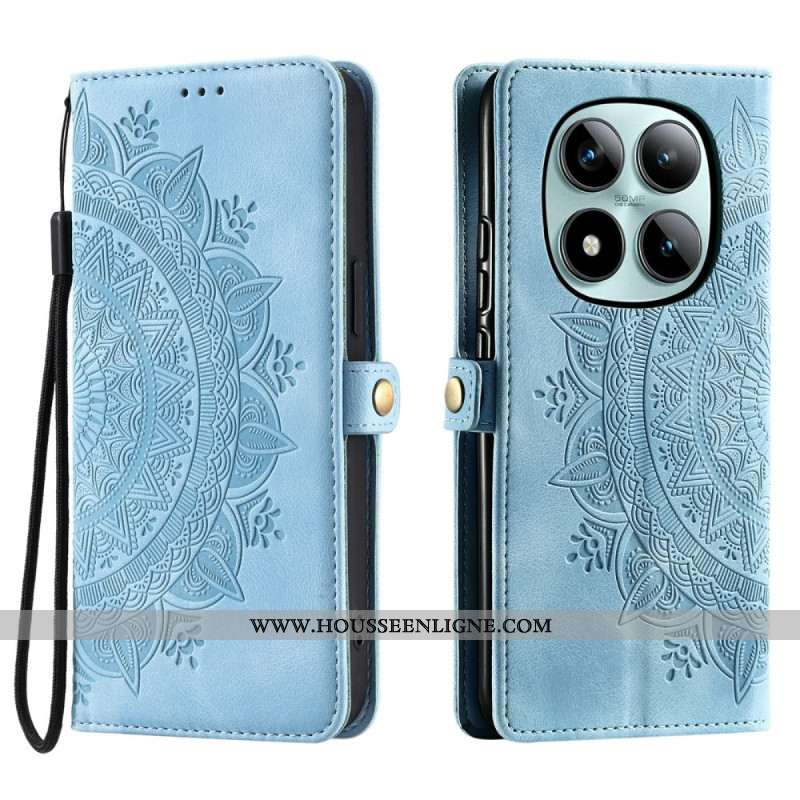 Housse Xiaomi Redmi Note 15 Pro Plus 5G / Poco M8 Pro 5G Effet Daim Mandala