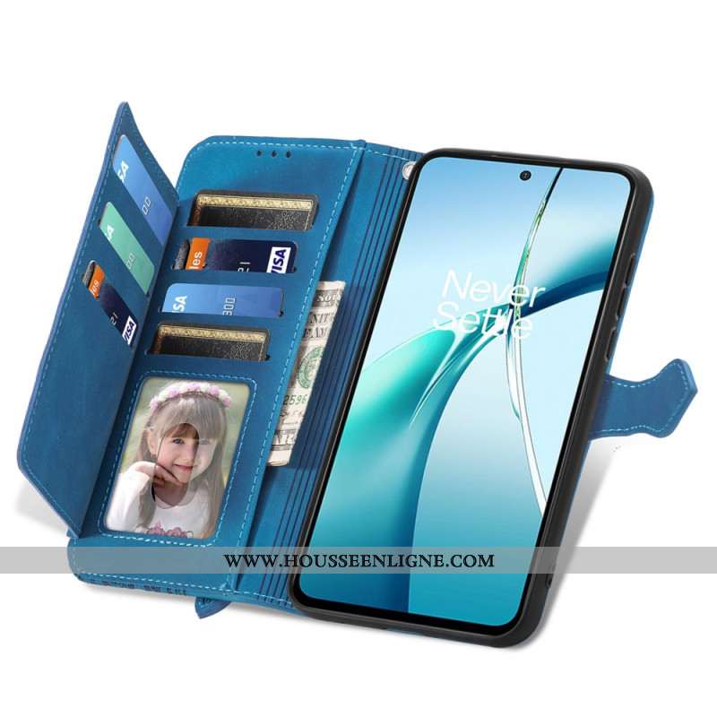 Housse Xiaomi Redmi Note 15 Pro Plus 5G / Poco M8 Pro 5G Effet Daim Motif Floral