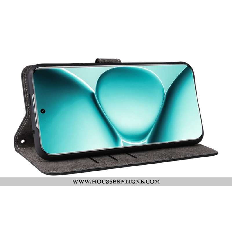 Housse Xiaomi Redmi Note 15 Pro Plus 5G / Poco M8 Pro 5G Effet Daim à Lanière