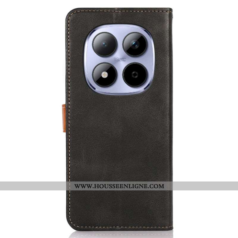 Housse Xiaomi Redmi Note 15 Pro Plus 5G / Poco M8 Pro 5G Fermoir Doré KHAZNEH