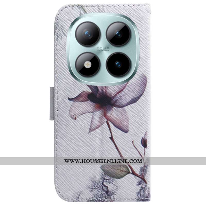 Housse Xiaomi Redmi Note 15 Pro Plus 5G / Poco M8 Pro 5G Fleur Rose