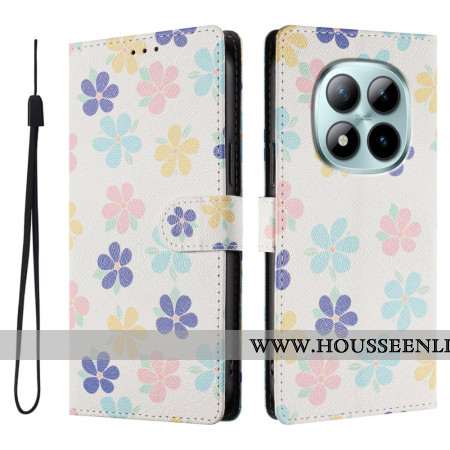 Housse Xiaomi Redmi Note 15 Pro Plus 5G / Poco M8 Pro 5G Fleurettes