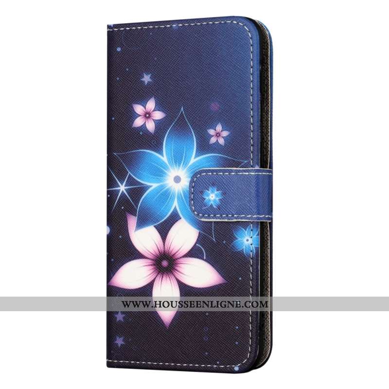 Housse Xiaomi Redmi Note 15 Pro Plus 5G / Poco M8 Pro 5G Fleurs Lunaires