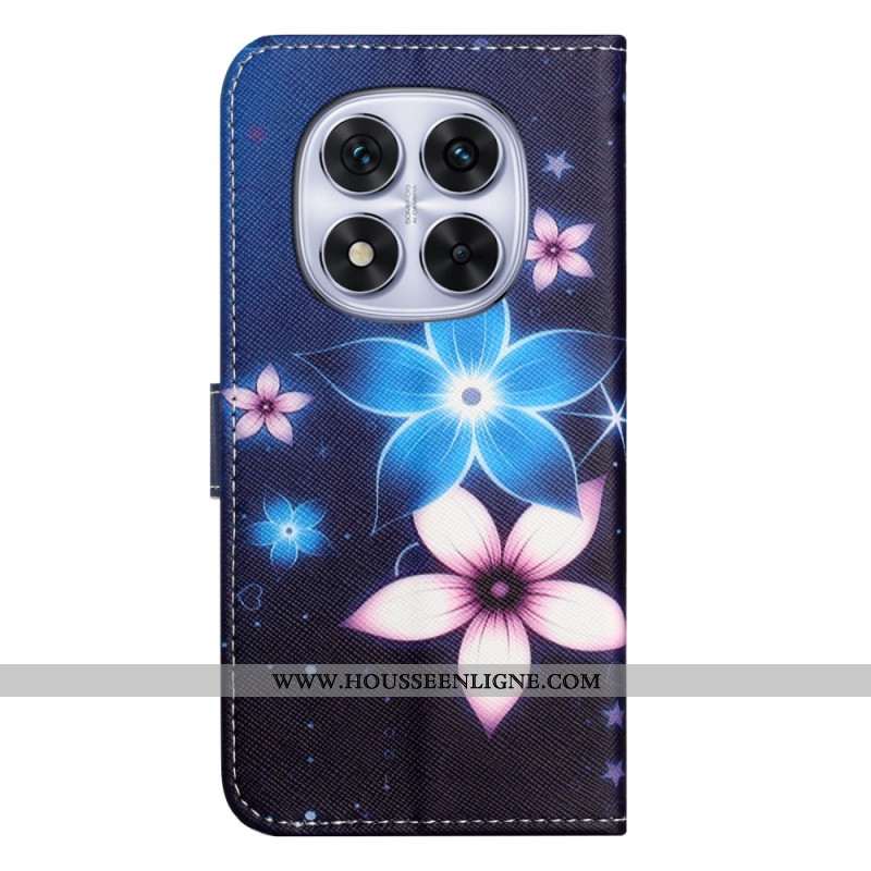 Housse Xiaomi Redmi Note 15 Pro Plus 5G / Poco M8 Pro 5G Fleurs Lunaires