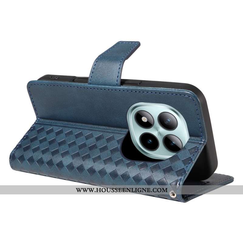 Housse Xiaomi Redmi Note 15 Pro Plus 5G / Poco M8 Pro 5G Frise Motif Quadrillé