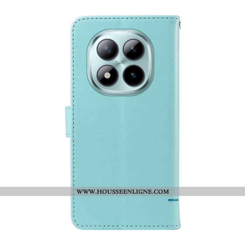 Housse Xiaomi Redmi Note 15 Pro Plus 5G / Poco M8 Pro 5G Gravure Chat à Lanière