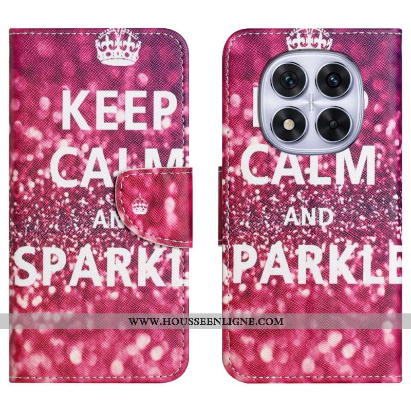Housse Xiaomi Redmi Note 15 Pro Plus 5G / Poco M8 Pro 5G Keep Calm and Sparkle