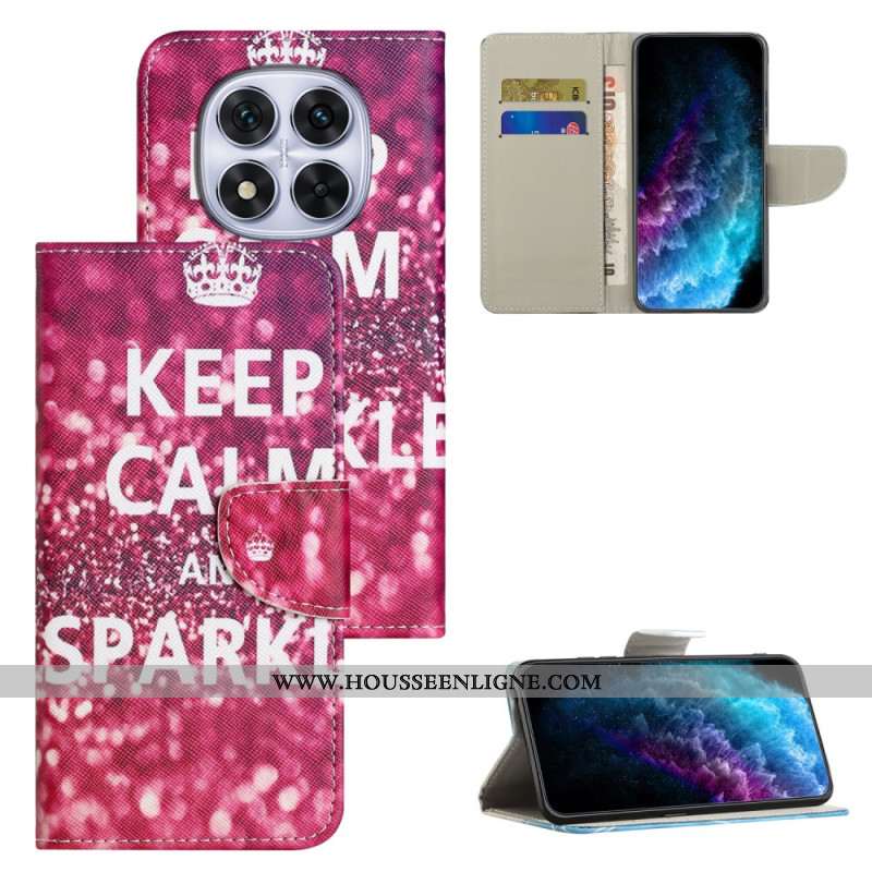 Housse Xiaomi Redmi Note 15 Pro Plus 5G / Poco M8 Pro 5G Keep Calm and Sparkle