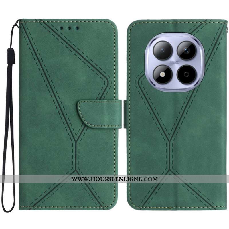 Housse Xiaomi Redmi Note 15 Pro Plus 5G / Poco M8 Pro 5G Lignes et Tirés