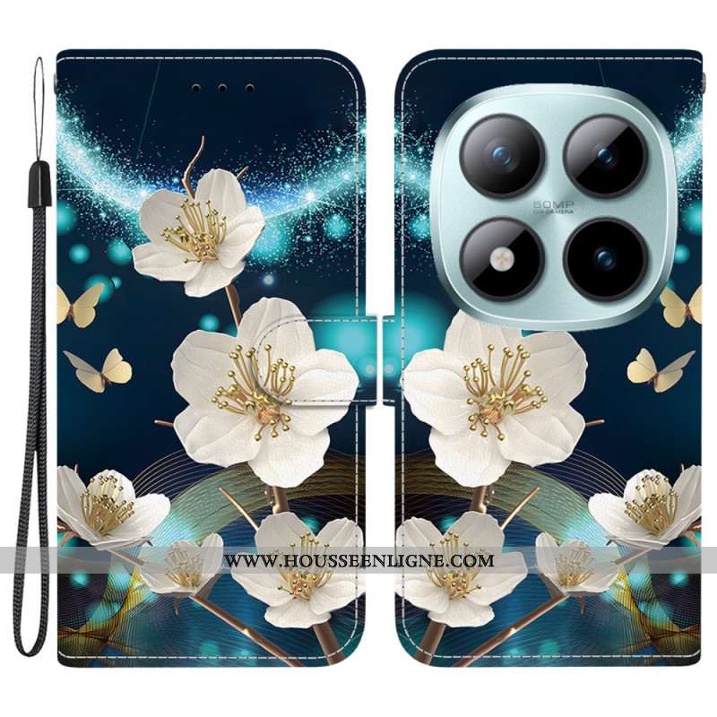 Housse Xiaomi Redmi Note 15 Pro Plus 5G / Poco M8 Pro 5G Magnolias