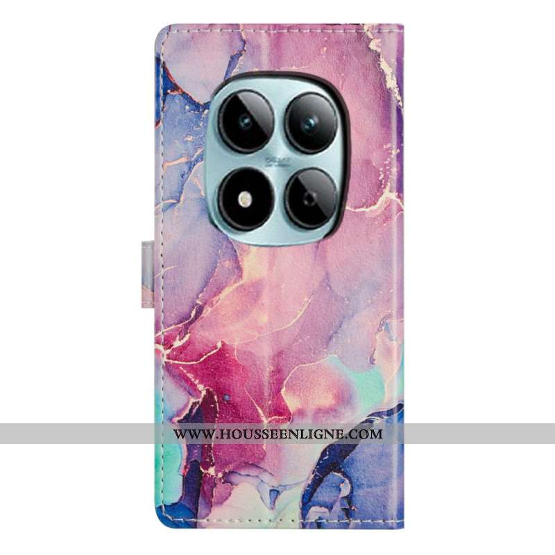 Housse Xiaomi Redmi Note 15 Pro Plus 5G / Poco M8 Pro 5G Marbre Rose et Vert