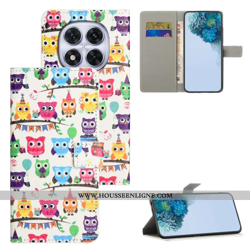 Housse Xiaomi Redmi Note 15 Pro Plus 5G / Poco M8 Pro 5G Motif Hiboux