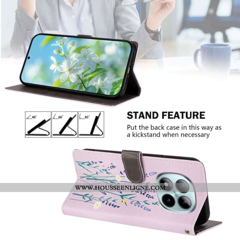 Housse Xiaomi Redmi Note 15 Pro Plus 5G / Poco M8 Pro 5G Motif Lavande