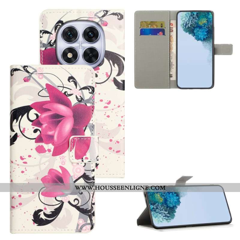 Housse Xiaomi Redmi Note 15 Pro Plus 5G / Poco M8 Pro 5G Motif Lotus