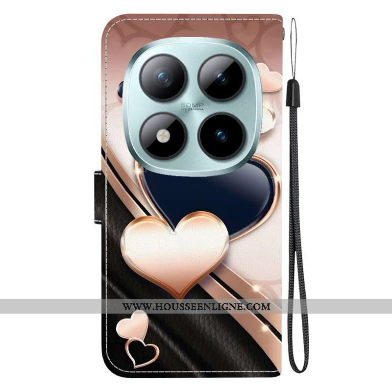 Housse Xiaomi Redmi Note 15 Pro Plus 5G / Poco M8 Pro 5G Motif Love