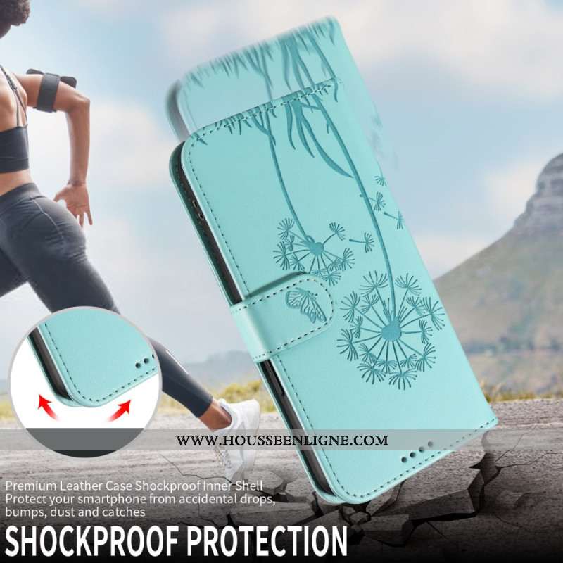 Housse Xiaomi Redmi Note 15 Pro Plus 5G / Poco M8 Pro 5G Motif Pissenlit et Lanière