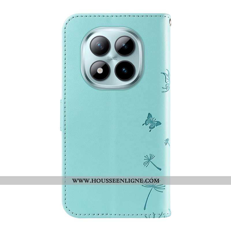 Housse Xiaomi Redmi Note 15 Pro Plus 5G / Poco M8 Pro 5G Motif Pissenlit et Lanière