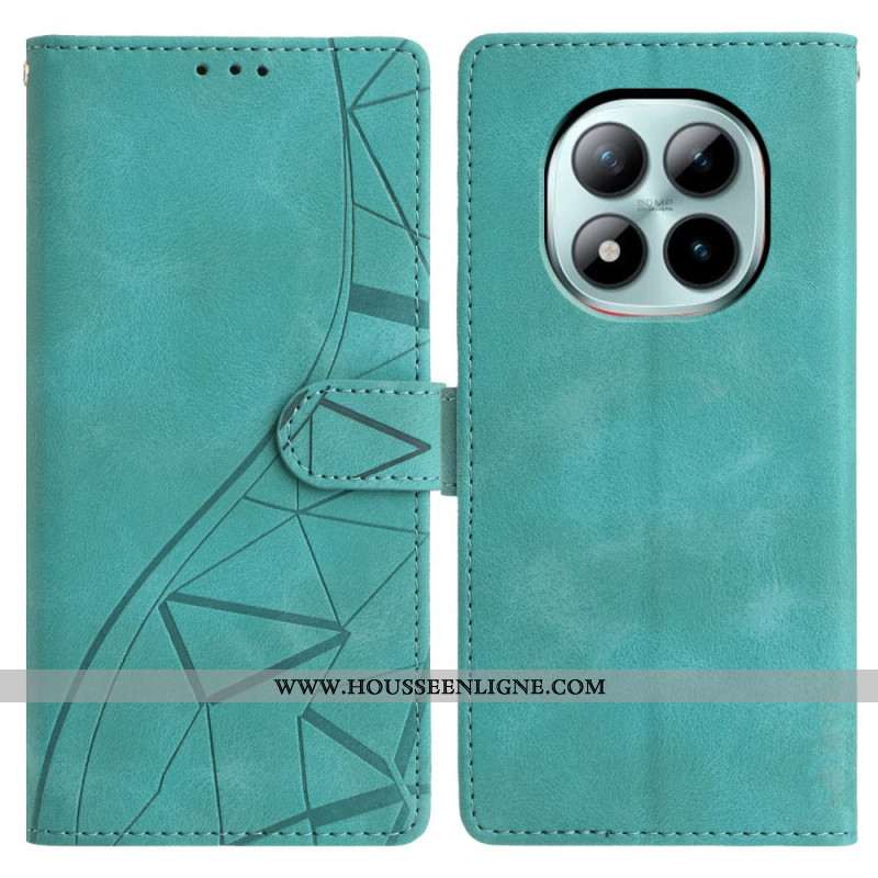 Housse Xiaomi Redmi Note 15 Pro Plus 5G / Poco M8 Pro 5G Motif Triangles