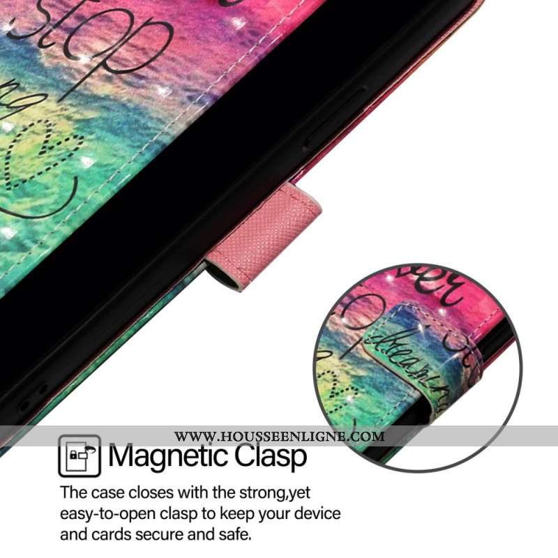 Housse Xiaomi Redmi Note 15 Pro Plus 5G / Poco M8 Pro 5G Never Stop Dreaming