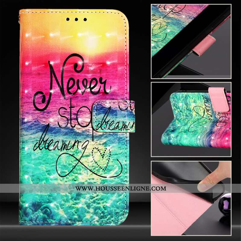 Housse Xiaomi Redmi Note 15 Pro Plus 5G / Poco M8 Pro 5G Never Stop Dreaming