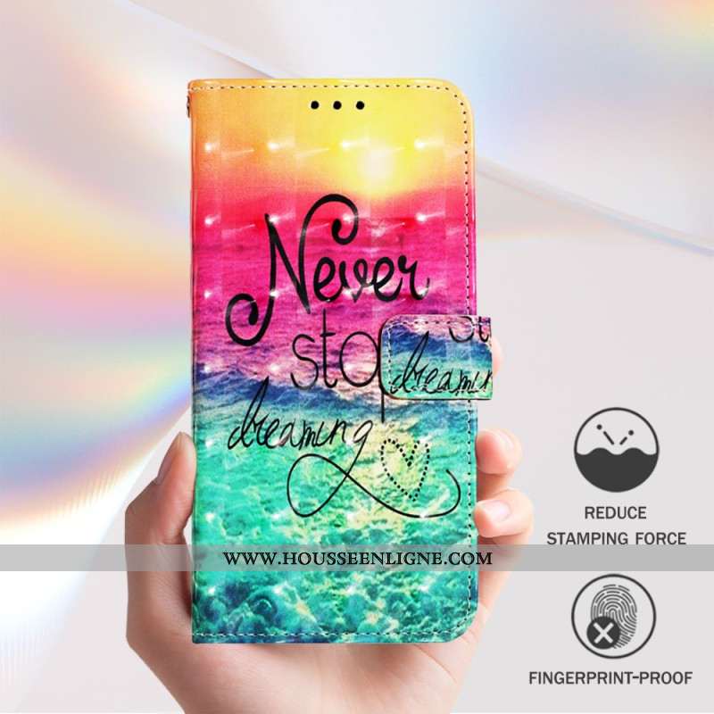 Housse Xiaomi Redmi Note 15 Pro Plus 5G / Poco M8 Pro 5G Never Stop Dreaming