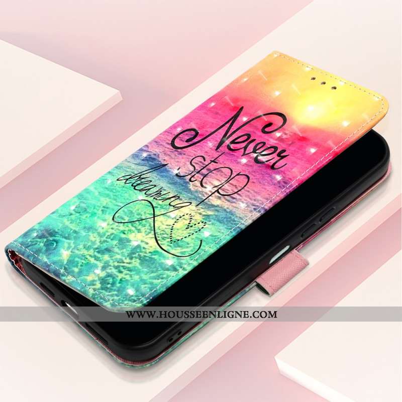 Housse Xiaomi Redmi Note 15 Pro Plus 5G / Poco M8 Pro 5G Never Stop Dreaming