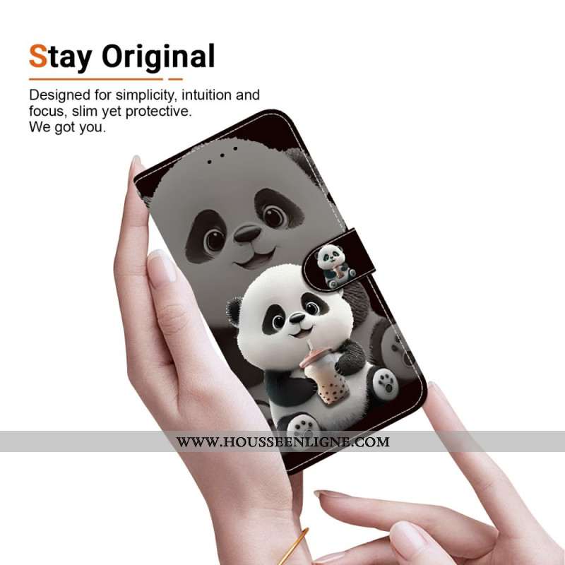 Housse Xiaomi Redmi Note 15 Pro Plus 5G / Poco M8 Pro 5G Panda Milk Tea