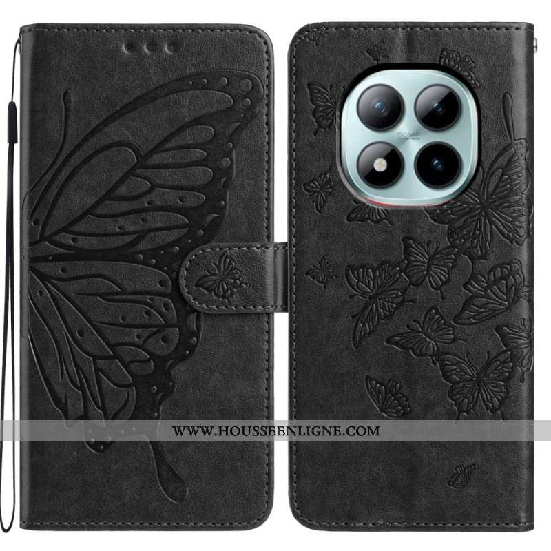 Housse Xiaomi Redmi Note 15 Pro Plus 5G / Poco M8 Pro 5G Papillon Stylé