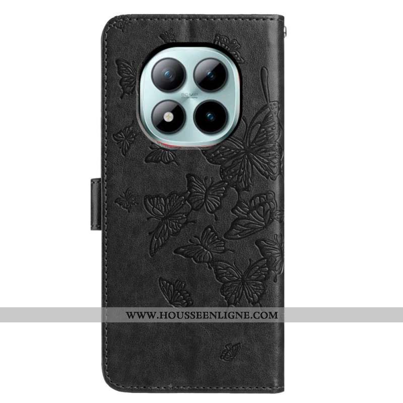 Housse Xiaomi Redmi Note 15 Pro Plus 5G / Poco M8 Pro 5G Papillon Stylé