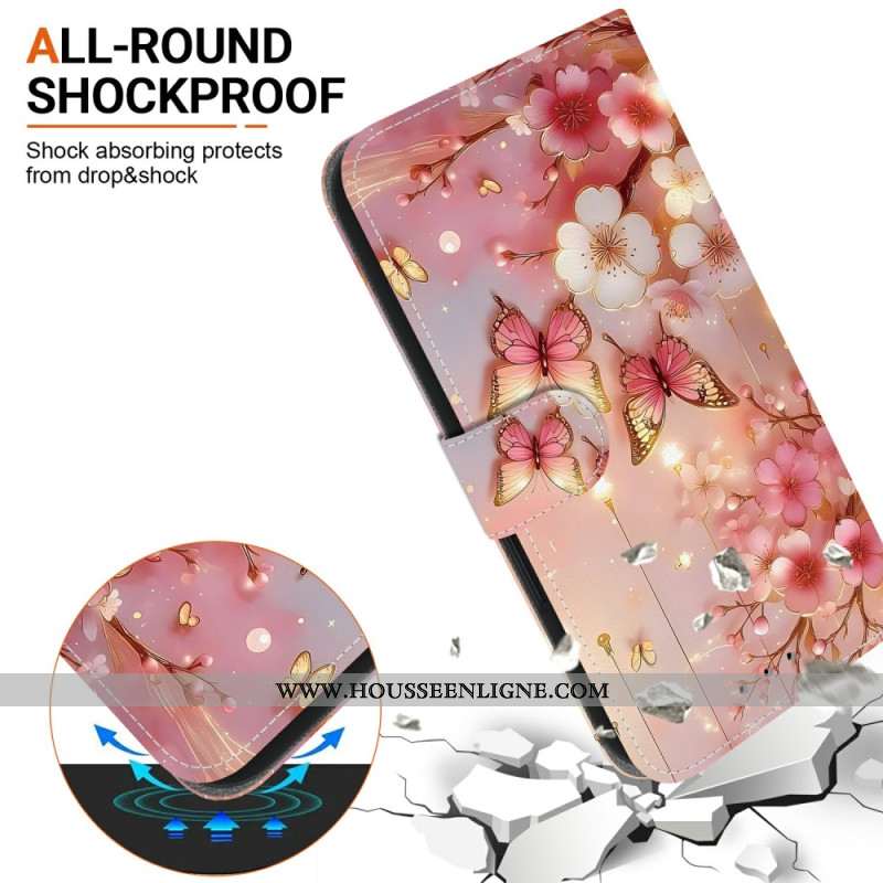 Housse Xiaomi Redmi Note 15 Pro Plus 5G / Poco M8 Pro 5G Papillons Lanterne