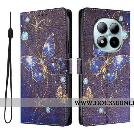 Housse Xiaomi Redmi Note 15 Pro Plus 5G / Poco M8 Pro 5G Papillons Précieux