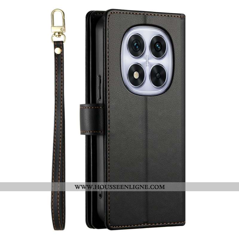 Housse Xiaomi Redmi Note 15 Pro Plus 5G / Poco M8 Pro 5G Poche Zippée et Sangles