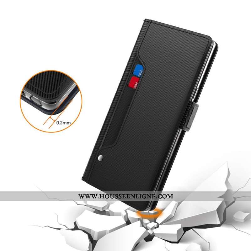 Housse Xiaomi Redmi Note 15 Pro Plus 5G / Poco M8 Pro 5G Porte-Cartes et Miroir